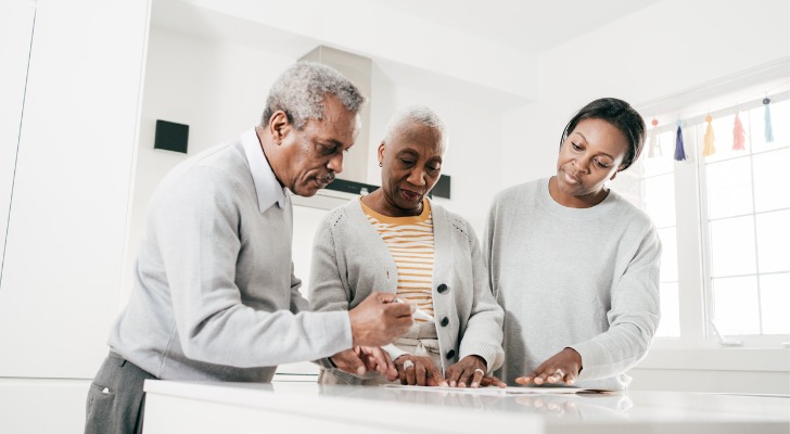 A family comparing SEP vs. annuity retirement plans.
