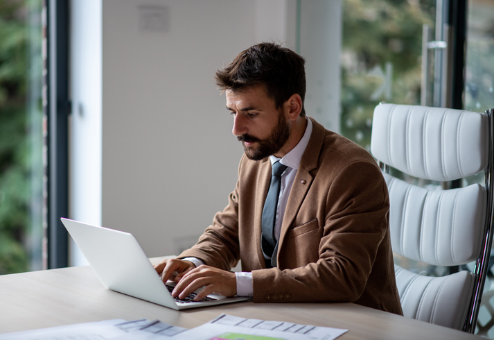 A financial advisor creating a retirement plan for a client.