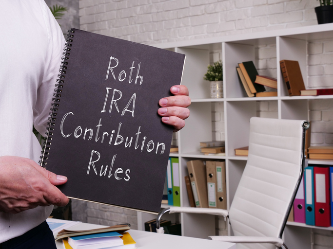 Roth IRA contributions are made with after-tax dollars, growing tax-free for retirement.