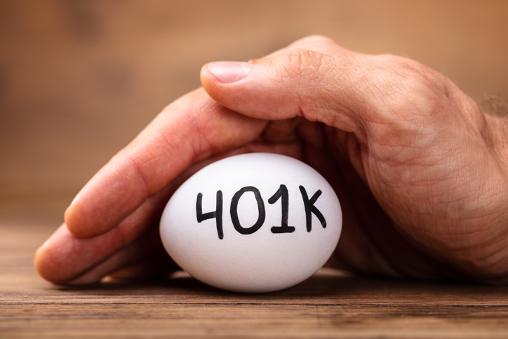 A 401(k) strategy is to save consistently, get the employer match, and adjust investments as you age.